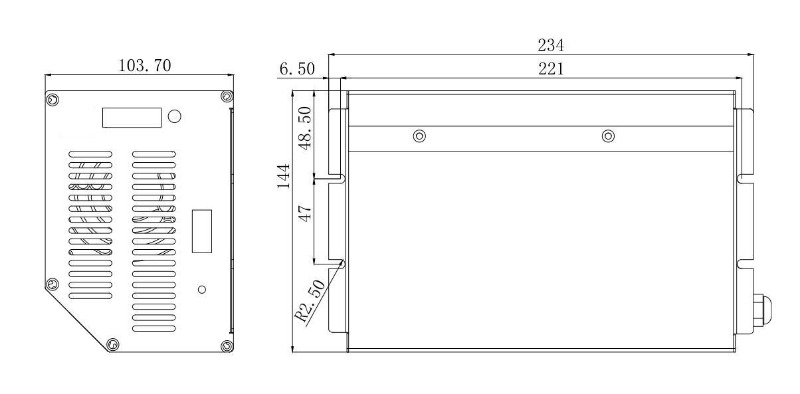 ES80/ESA80 Series CO2 Laser Power Supply