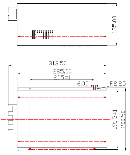 Passive Q-switched medical beauty power supply