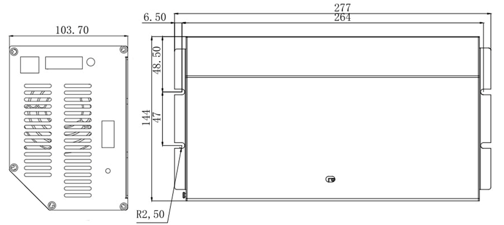 Fuente de alimentación láser de la serie Z de la serie Z